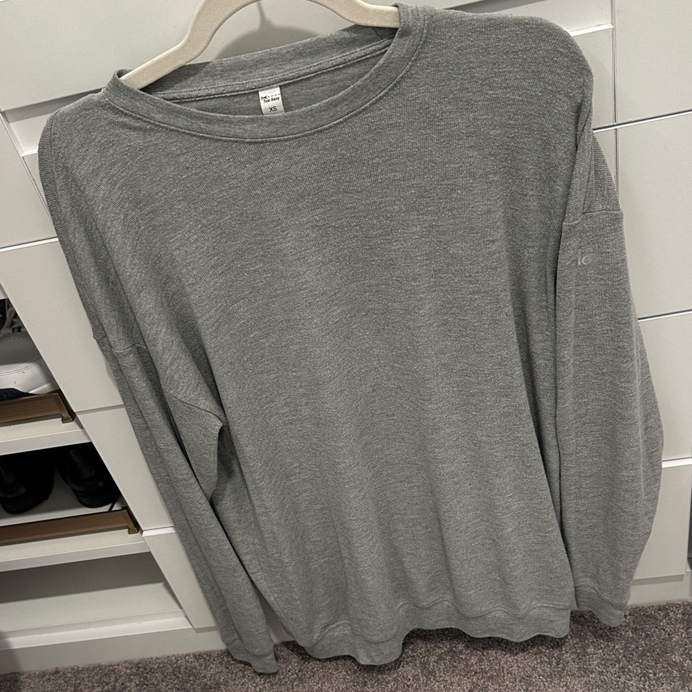 ALO Yoga Women's Gray Sweatshirt